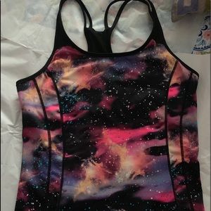 Darling activewear top. Large with bra insert.